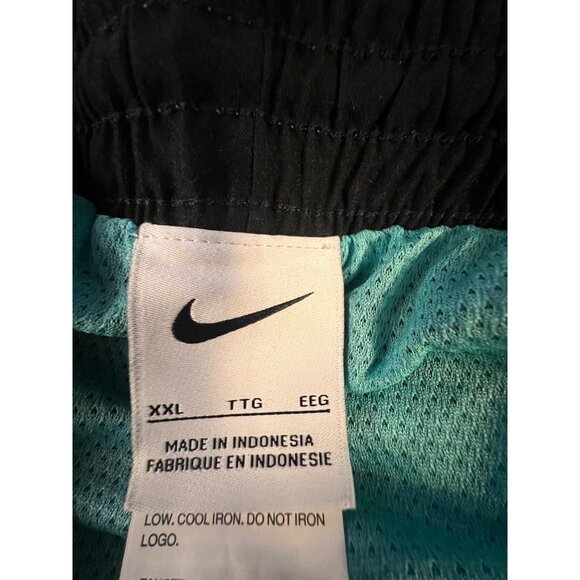 Nike Men's Swim Shorts,‎ XXL, Turquoise & Black - Picture 5 of 10